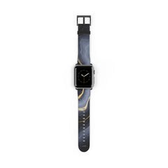 Obsidian Gold Smartwatch Strap by etchd