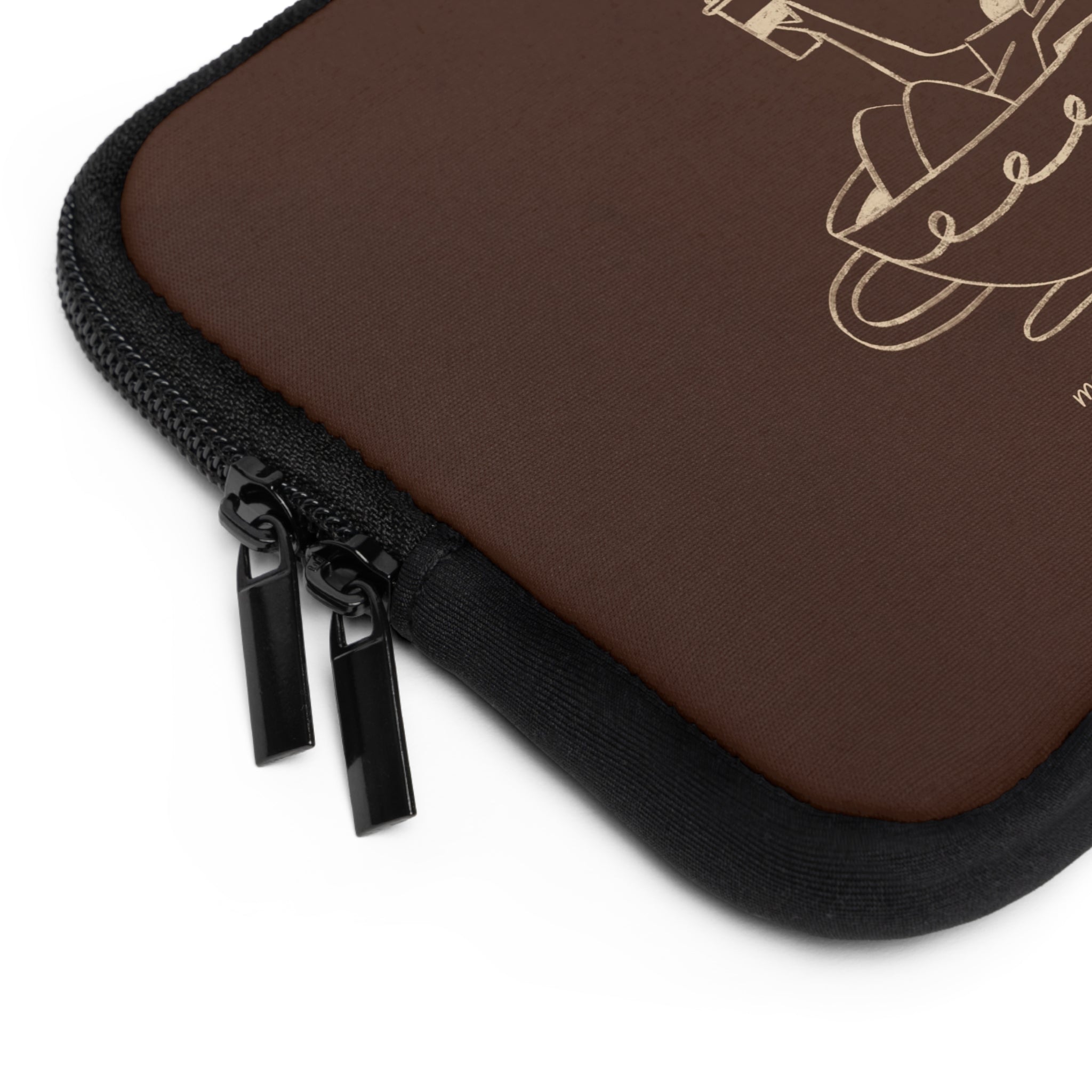 Ladies Espresso Laptop Sleeve