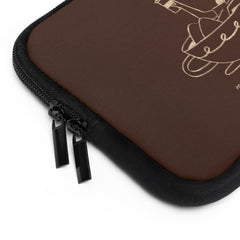 Ladies Espresso Laptop Sleeve by etchd, view 2