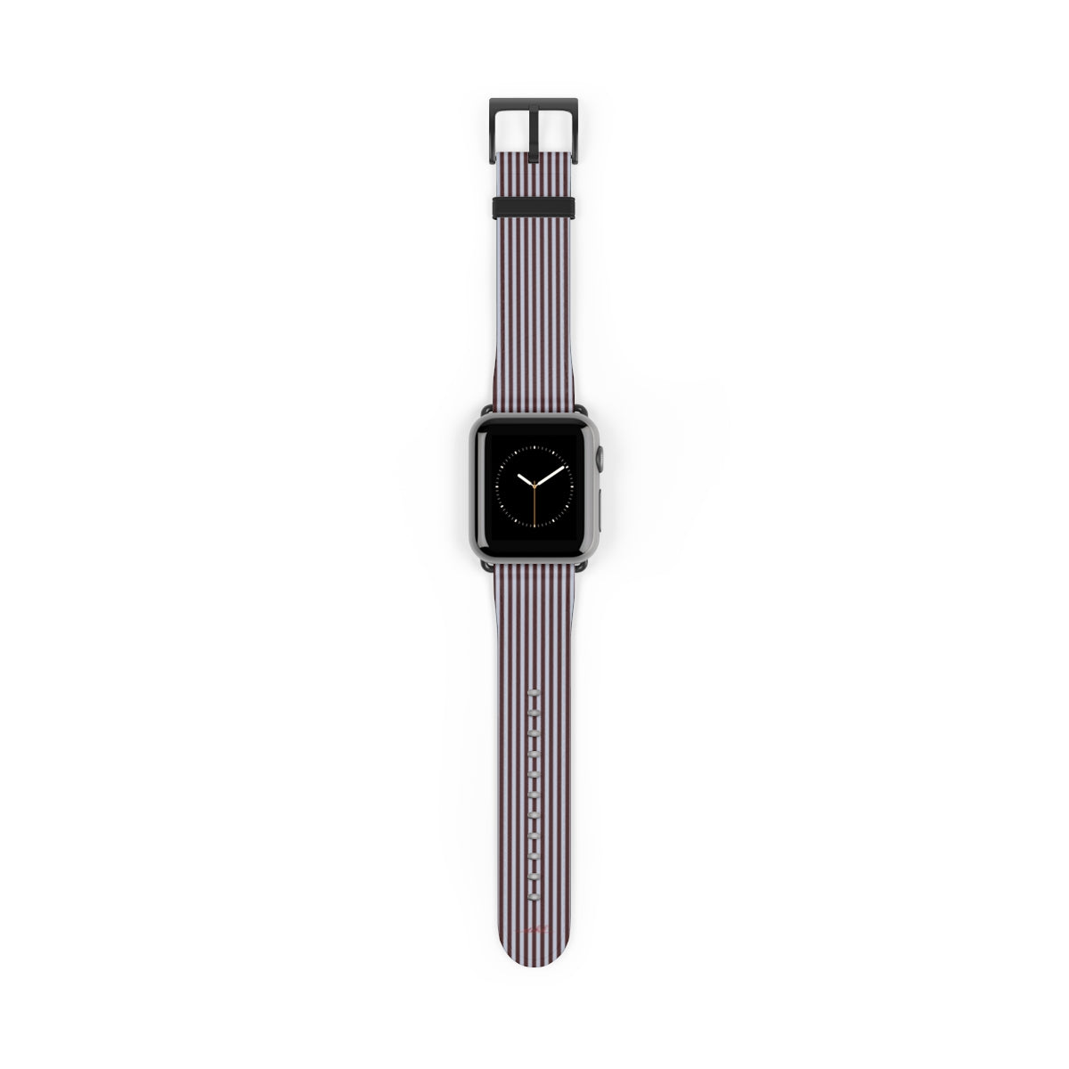 Blue & Cherry Striped Correa para smartwatch de etchd