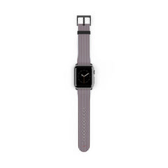 Blue & Cherry Striped Correa para smartwatch de etchd