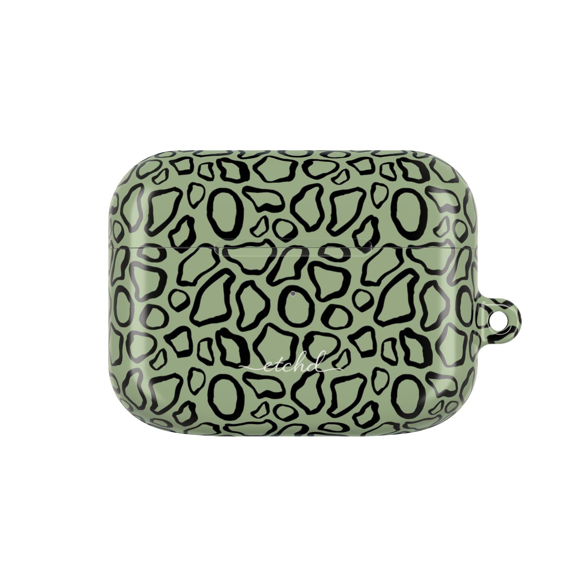 Abstract Print Sage AirPod Case by etchd