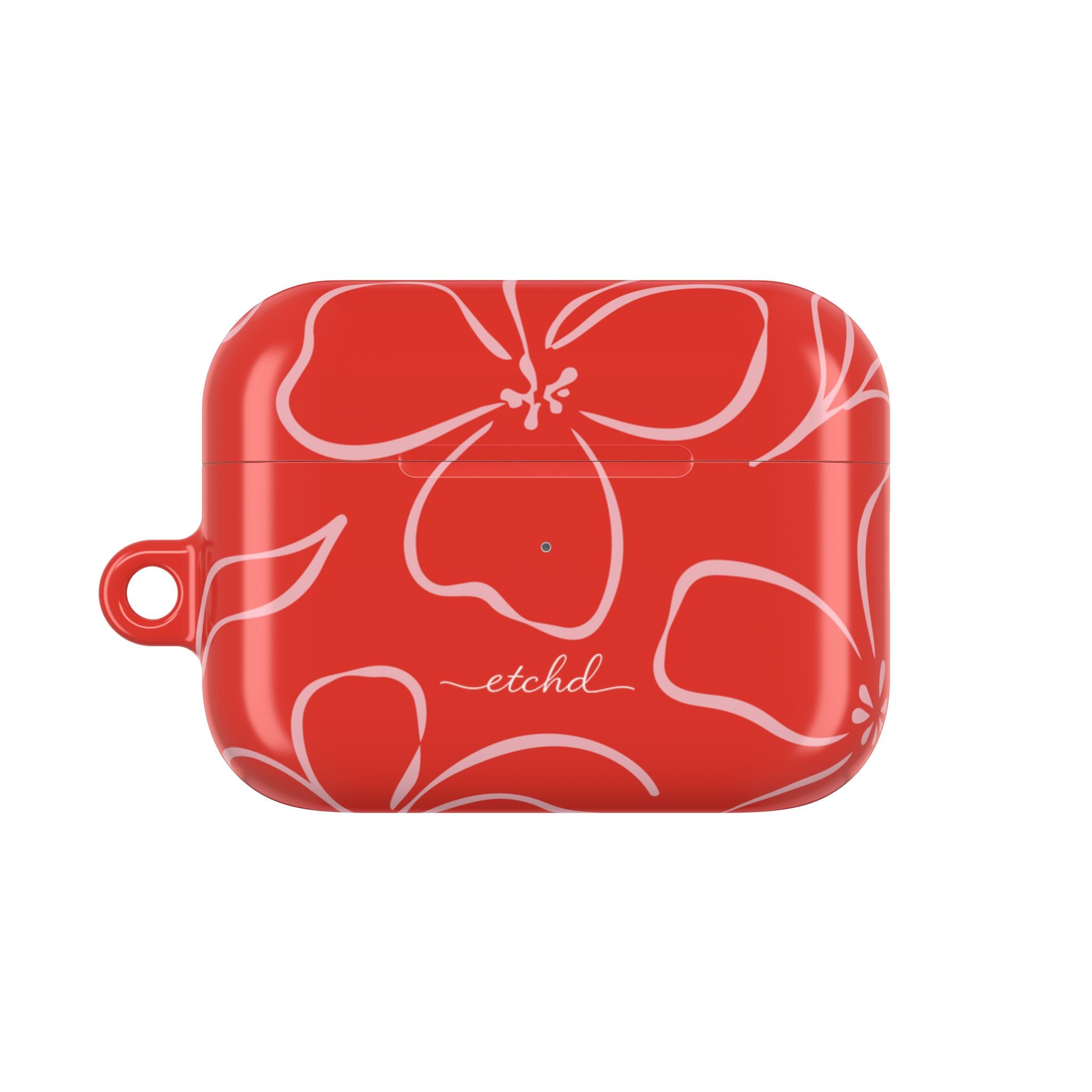 Poppy & Blush Floral AirPod Case by etchd, view 2