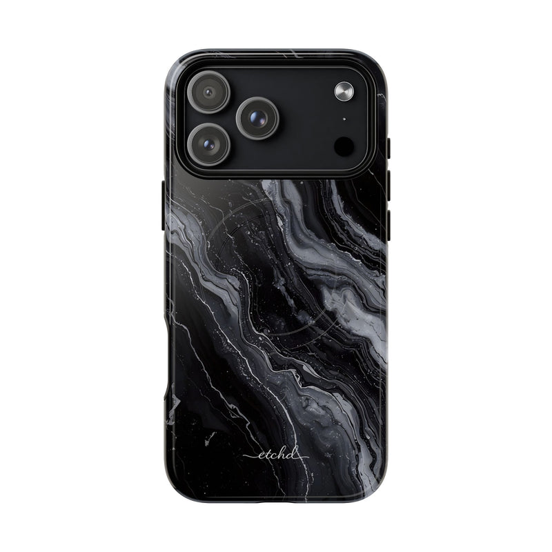 Onyx Pearl Magnetic Phone Case by etchd, view 31