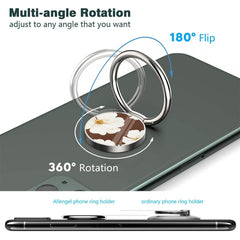 Mocha Blossom Slim Ring Holder by etchd, view 4