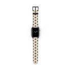 Brown & Cream Polka Dot Smartwatch Strap