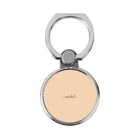 Pink & Butter Striped Diagonal Anello supporto classico per telefono
