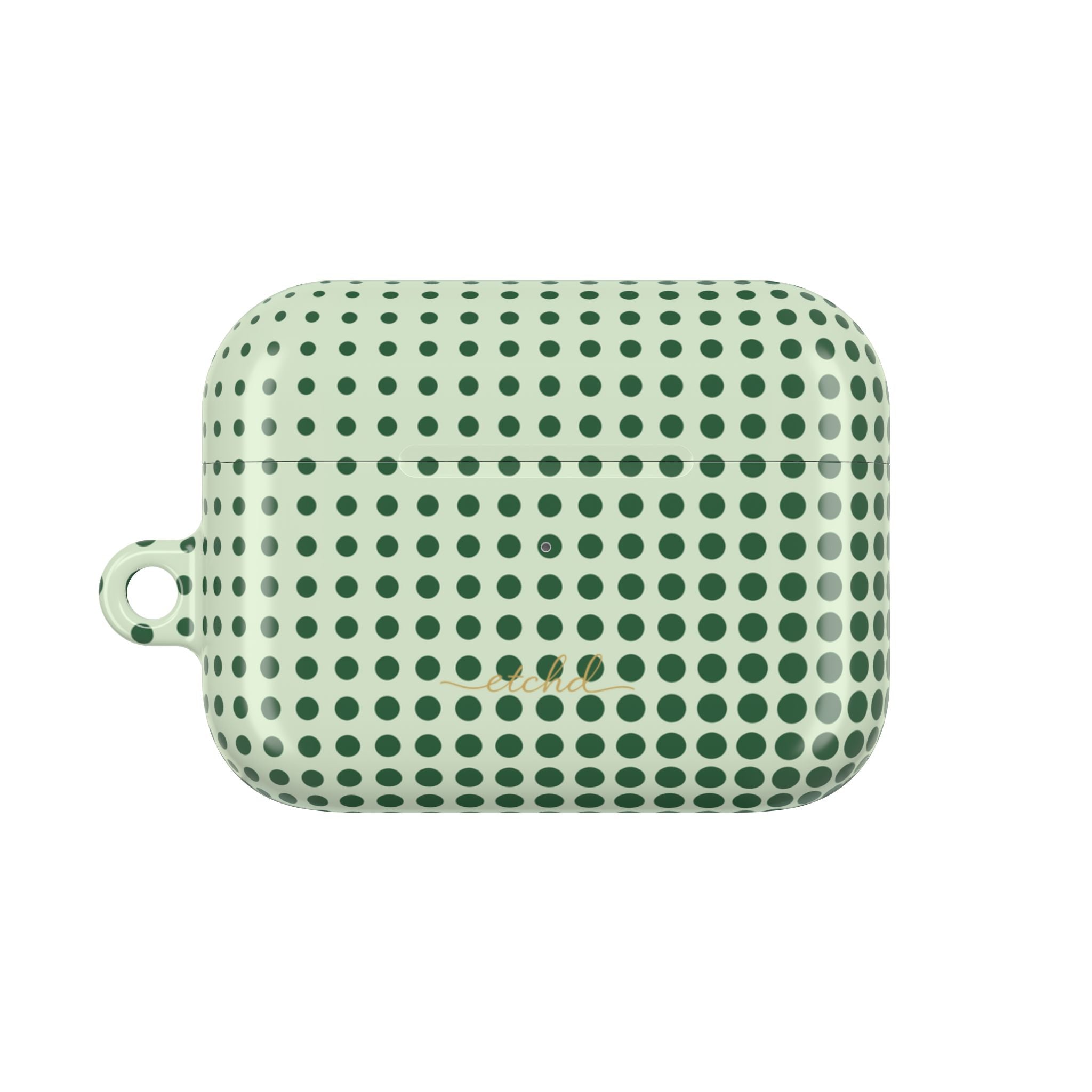 Matcha Halftone AirPod Case by etchd, view 2