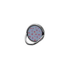 Blue Stripes & Red Stars Phone Ring Holder by etchd