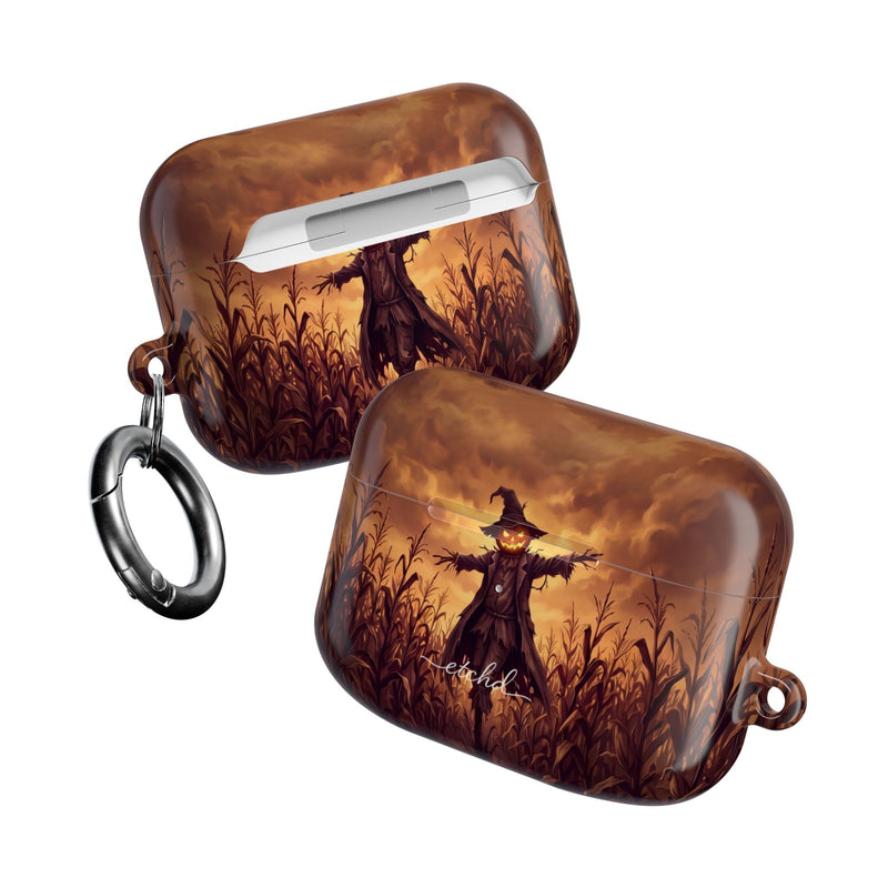 Scarecrow Night AirPod Case by etchd, view 10