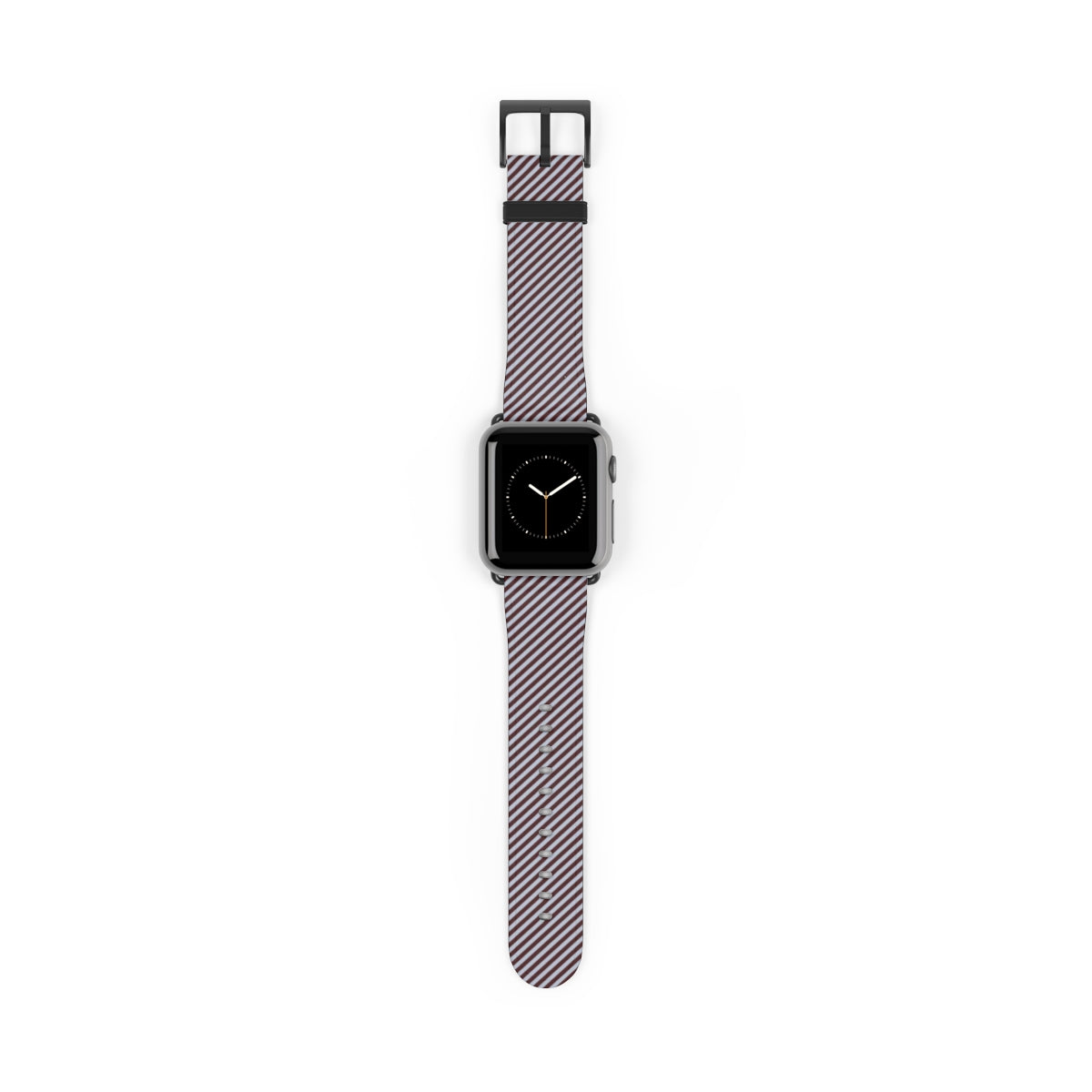 Blue & Cherry Striped Diagonal Cinturino per smartwatch di etchd