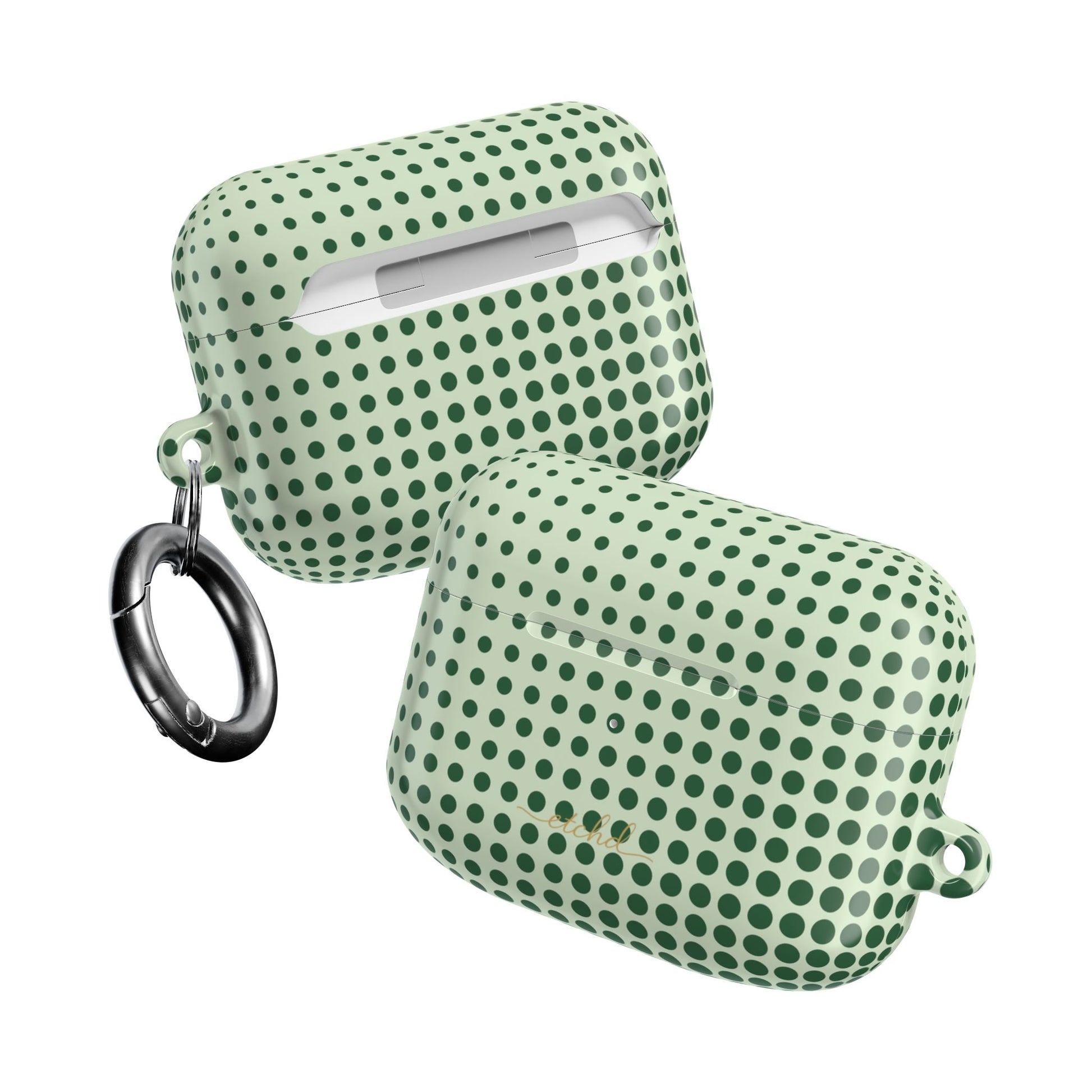 Matcha Halftone AirPod Case by etchd, view 10