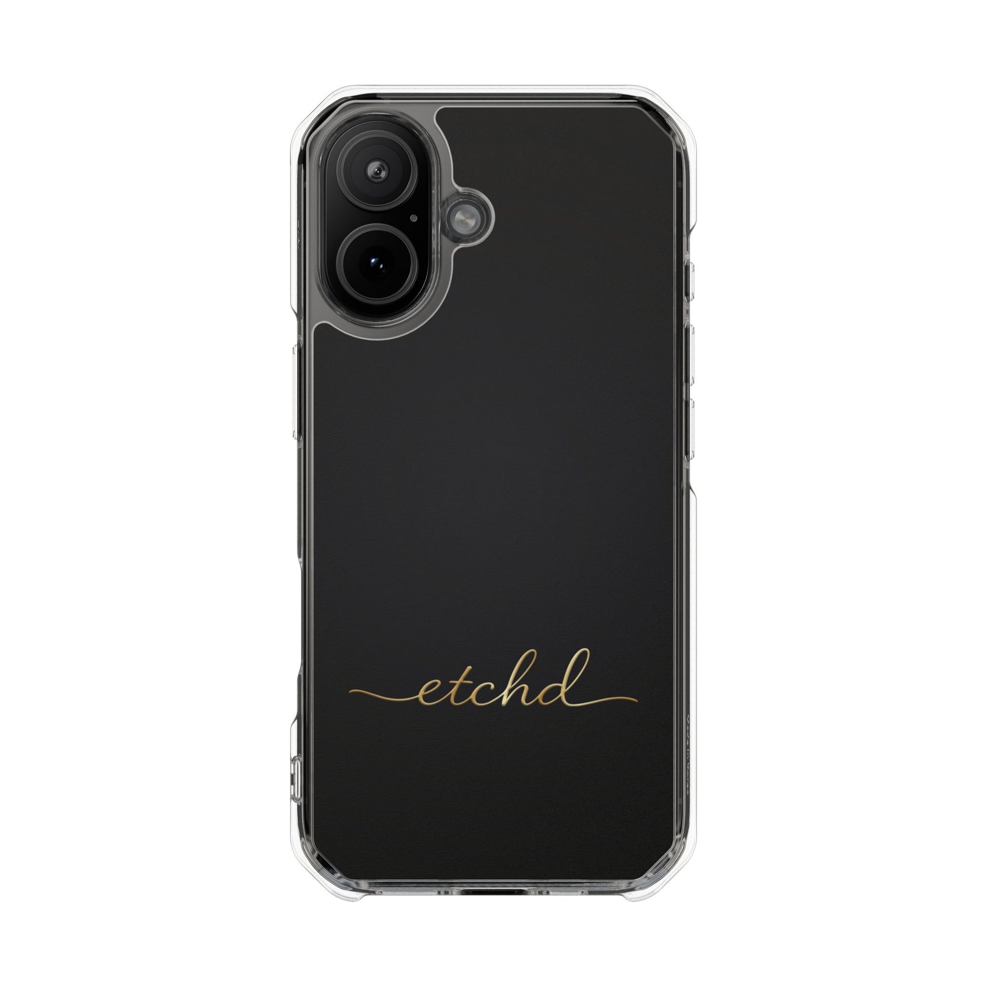 Etchd Signature Black Clear Magnetic Phone Case by etchd, view 13