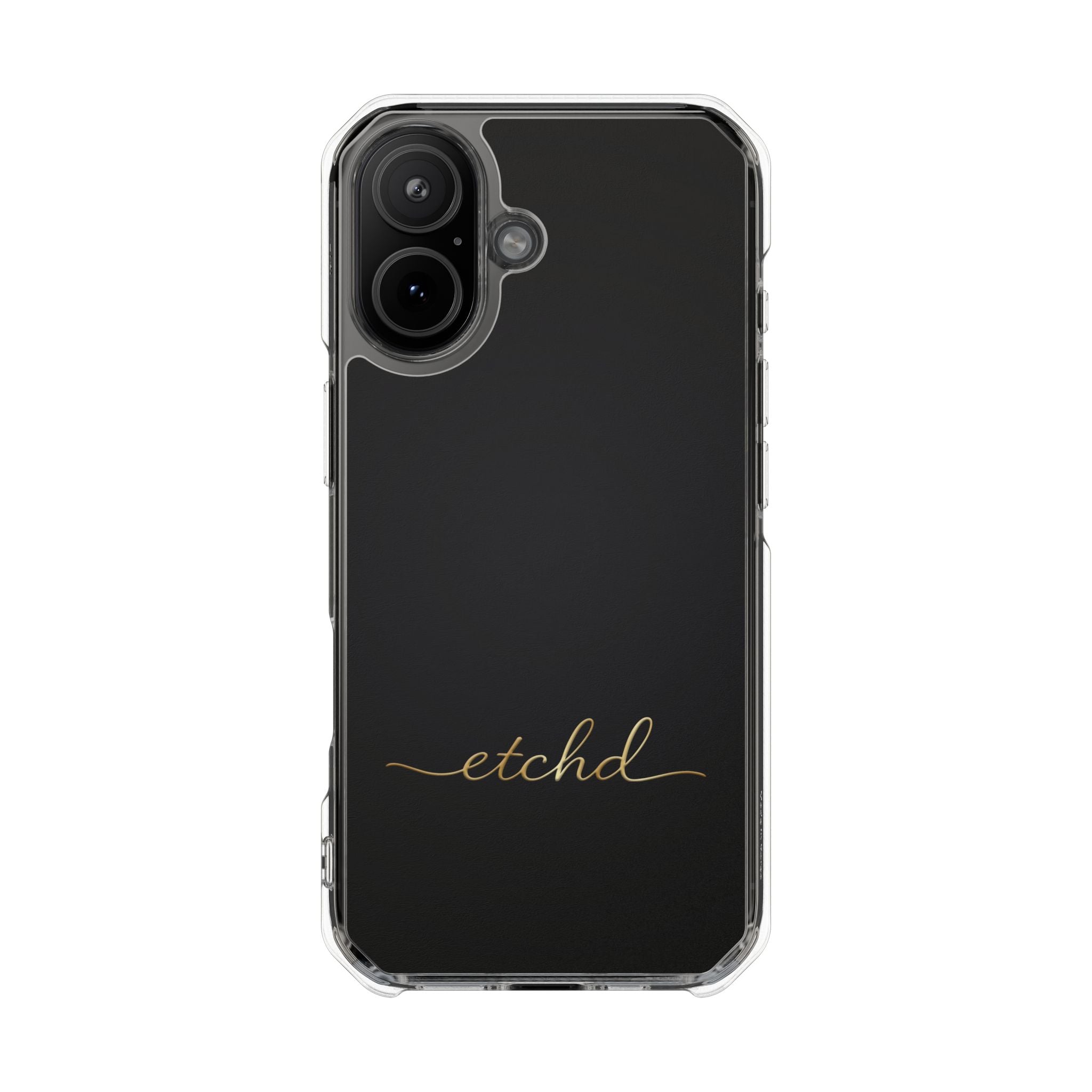 Etchd Signature Black Clear Magnetic Phone Case by etchd, view 13