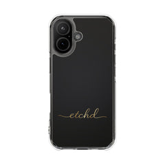 Etchd Signature Black Clear Magnetic Phone Case by etchd, view 13