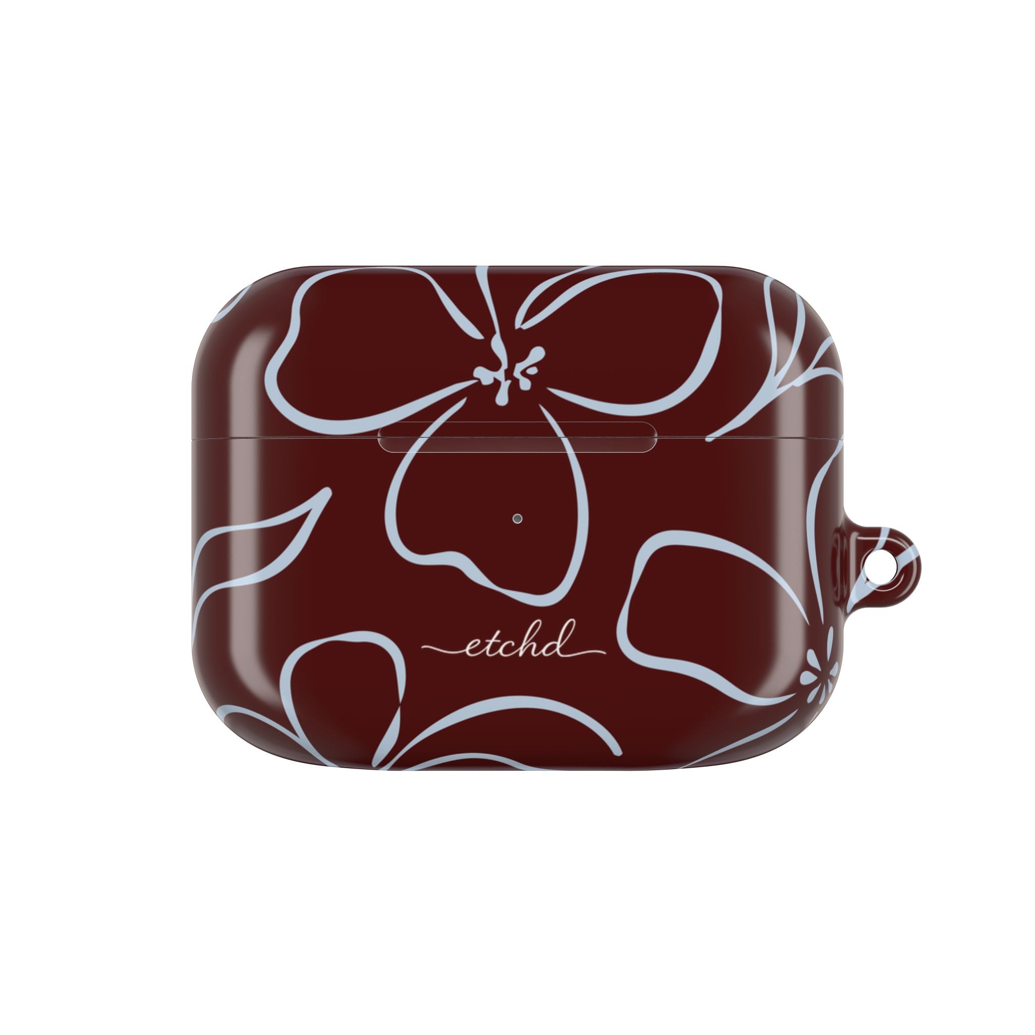 Blue & Cherry Floral AirPod Case by etchd