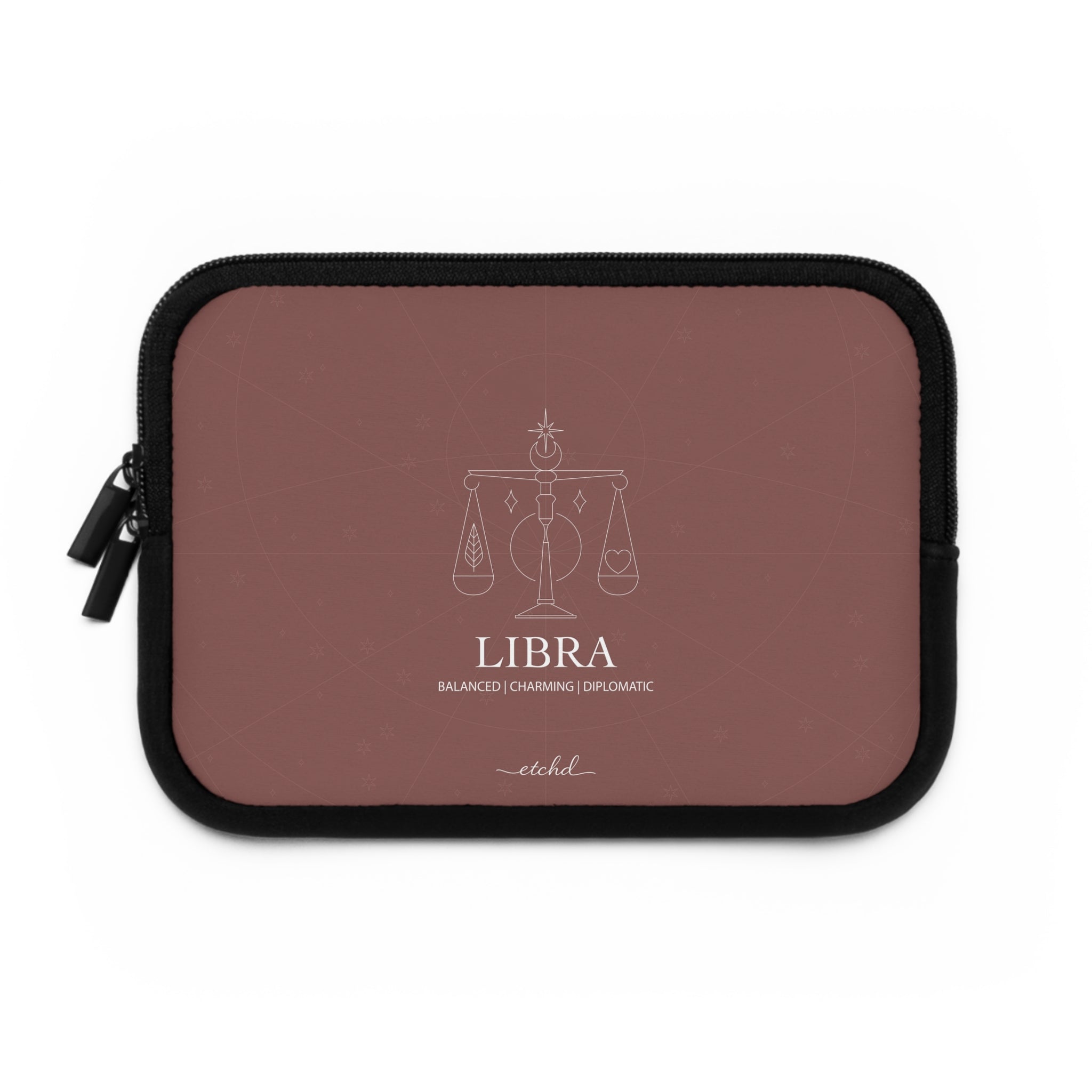 Libra Laptop Sleeve by etchd, view 2