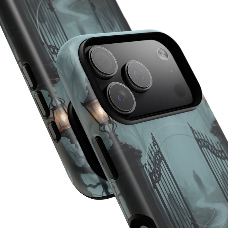 Lantern Gate Magnetic Phone Case by etchd, view 100