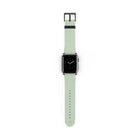 Sage & Cream Striped Cinturino per smartwatch