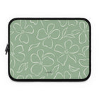 Sage & Cream Floral Laptop Sleeve