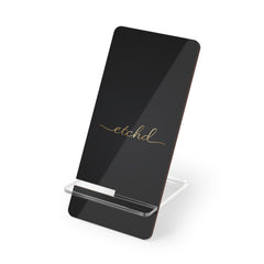 Etchd Signature Black Phone Stand by etchd