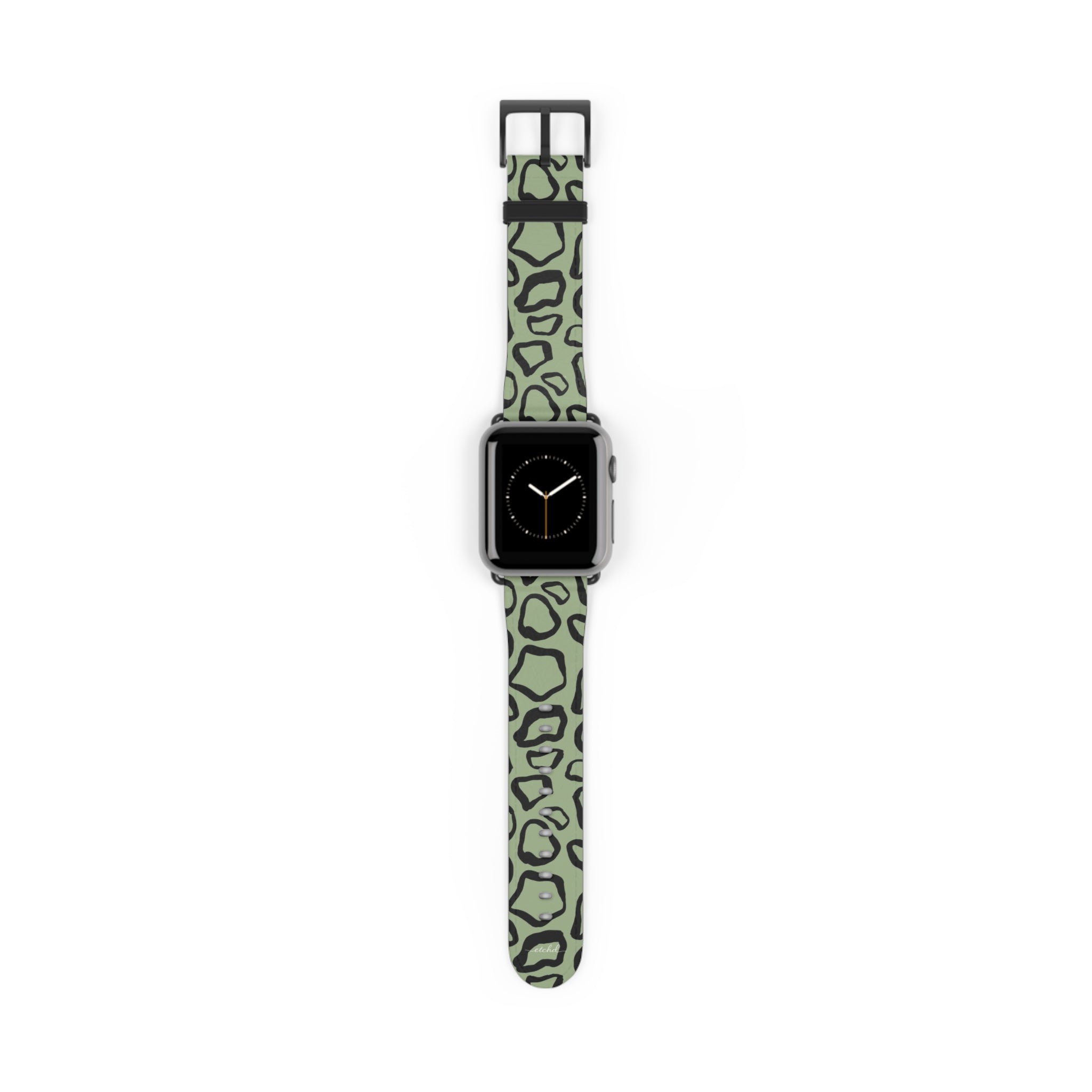 Abstract Print Sage Smartwatch Strap by etchd
