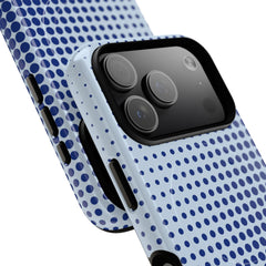 Cobalt Halftone Magnetic Phone Case by etchd, view 99