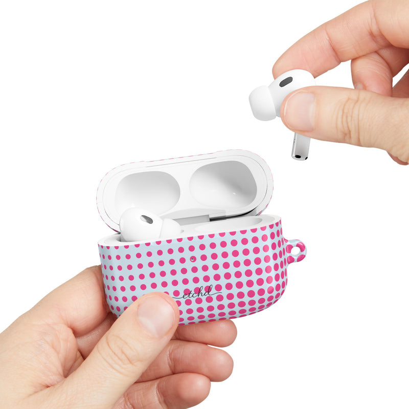 Bubblegum Halftone AirPod Case by etchd, view 11