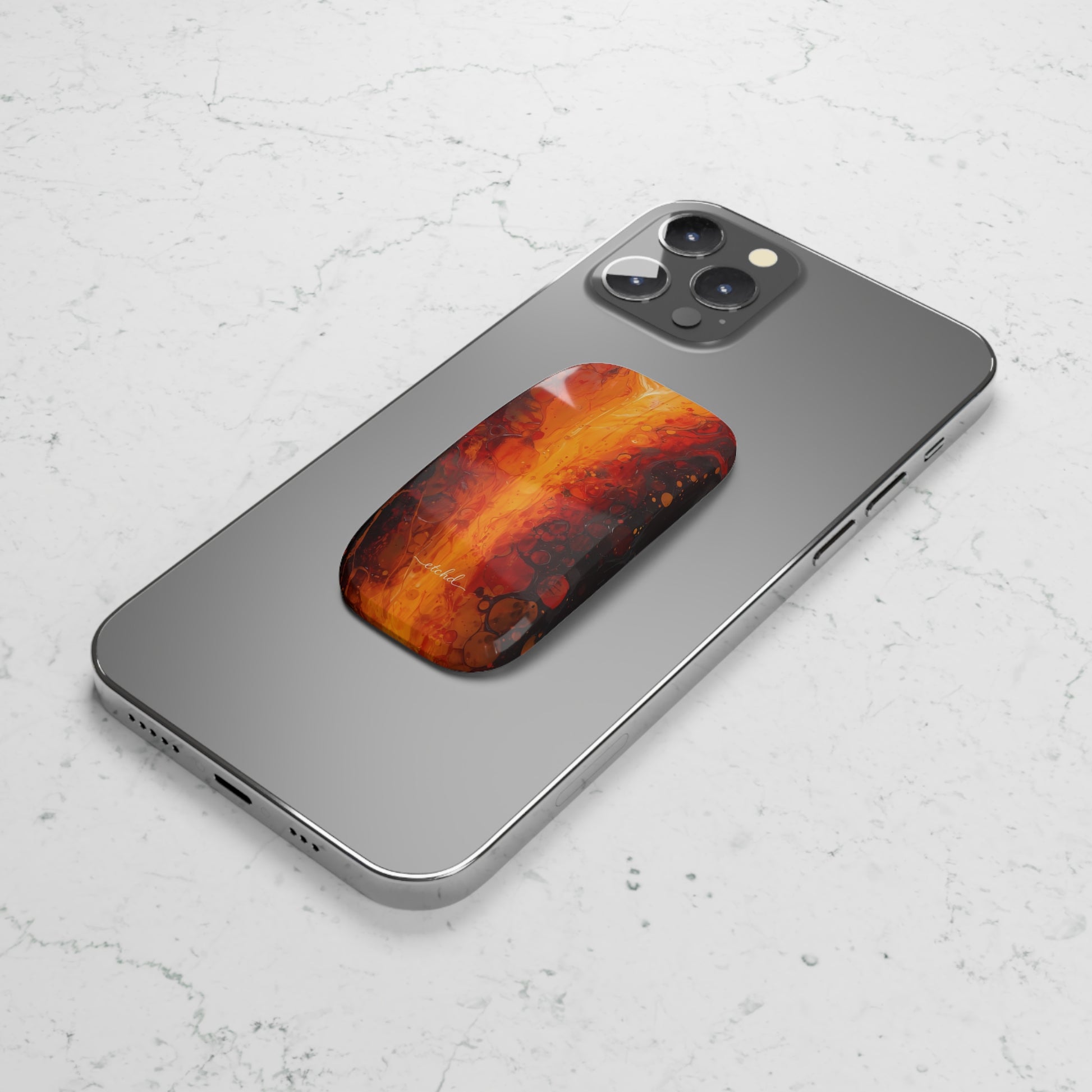 Molten Core Click-On Phone Grip by etchd, view 4