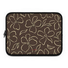 Butter & Brown Floral Laptop Sleeve