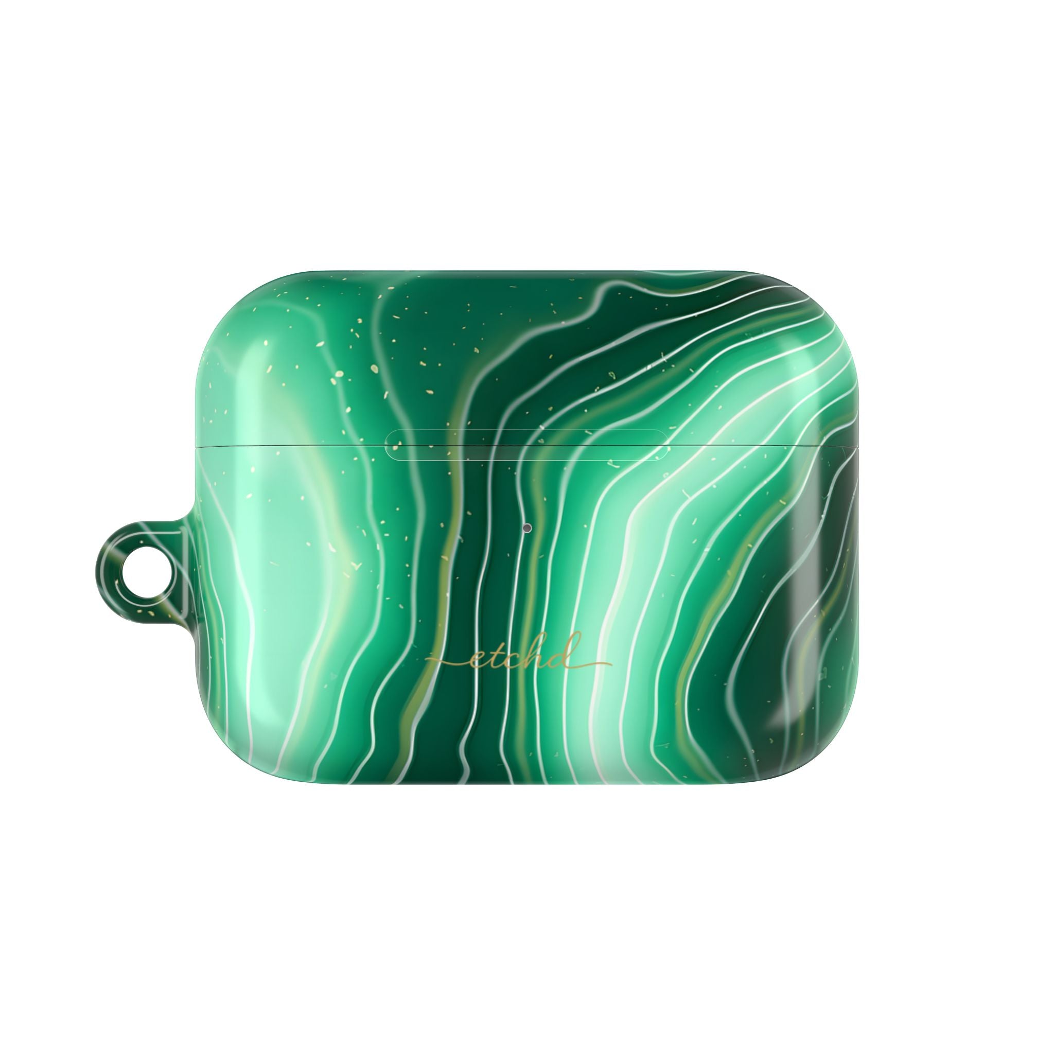 Emerald AirPod Case by etchd, view 2