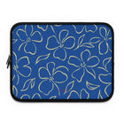 Cobalt & Butter Floral Laptop Sleeve
