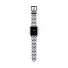 Navy & Cream Polka Dot Smartwatch Strap