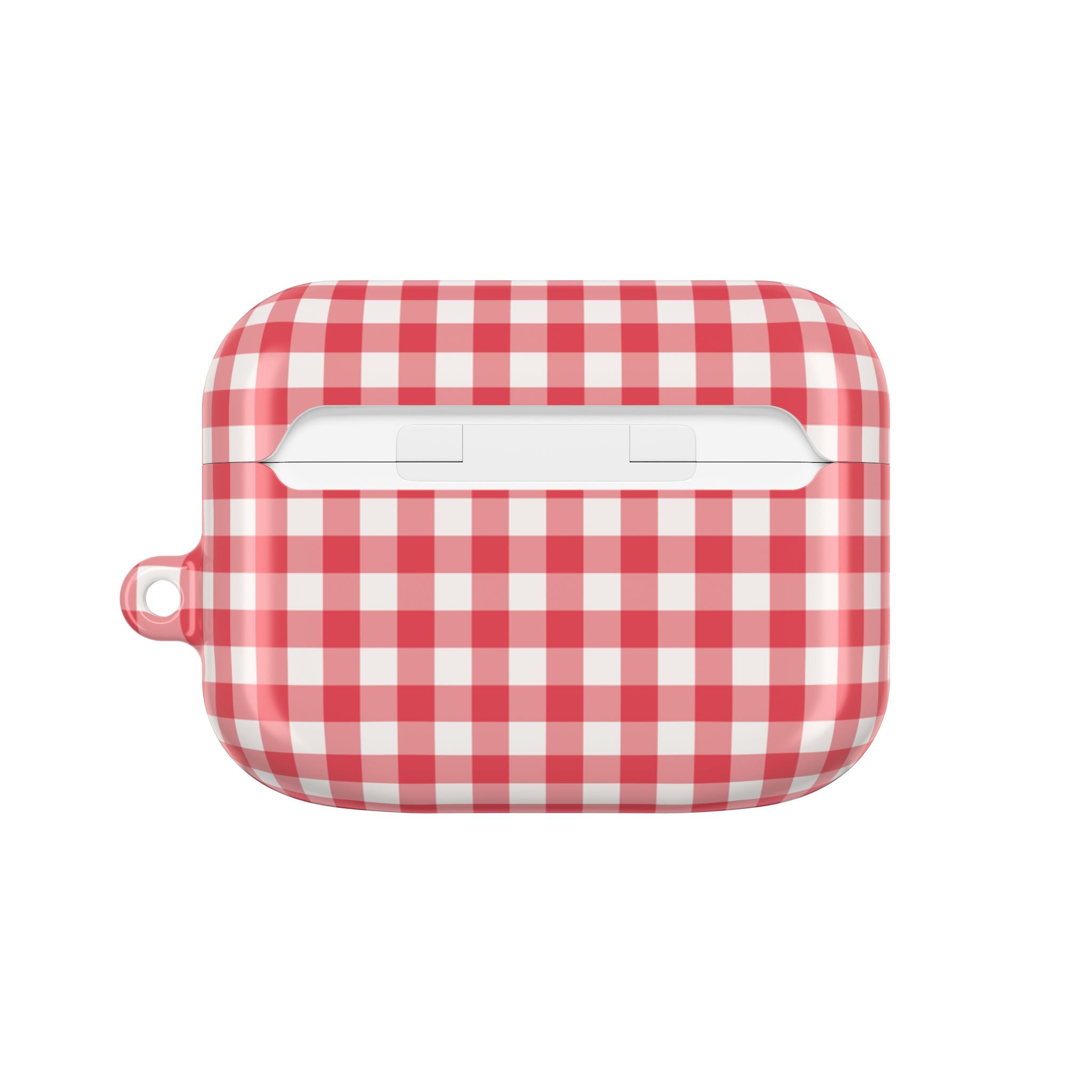 Cherry & White Gingham AirPod Case by etchd, view 7