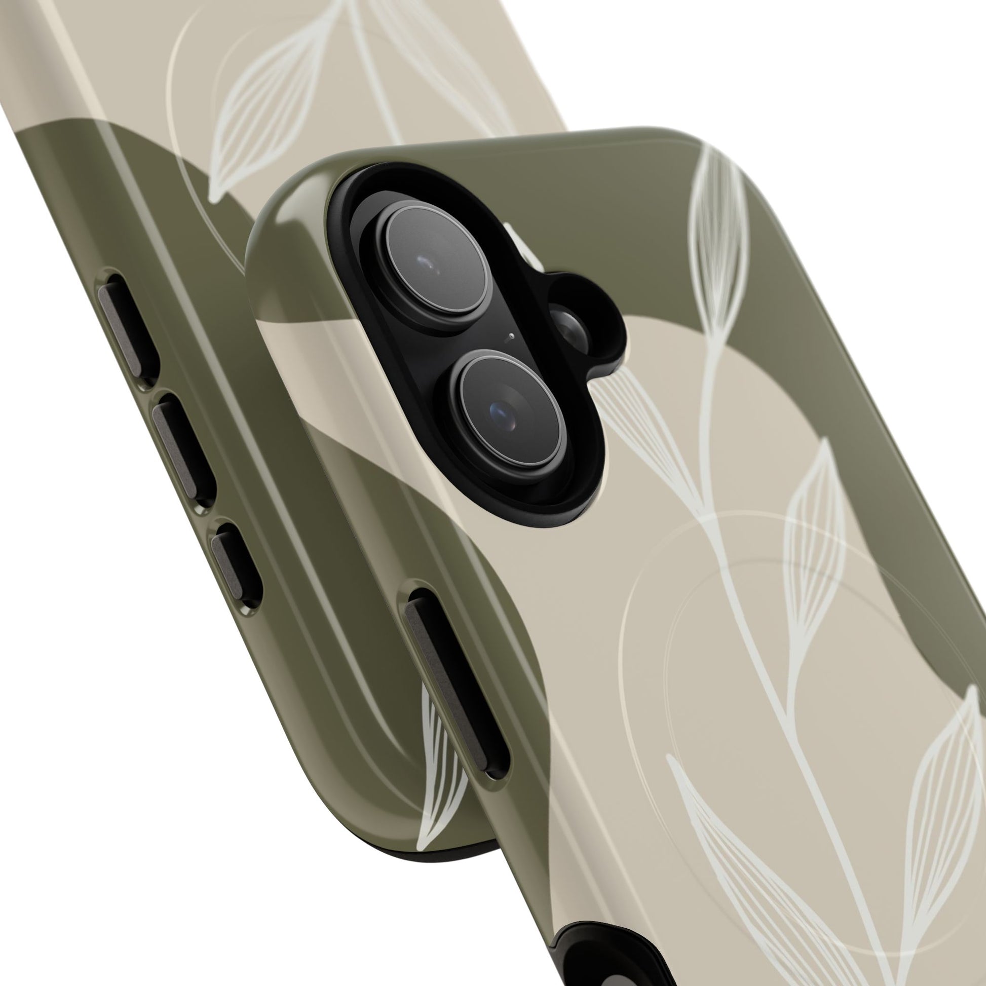Olive Leaf Magnetic Phone Case by etchd, view 63