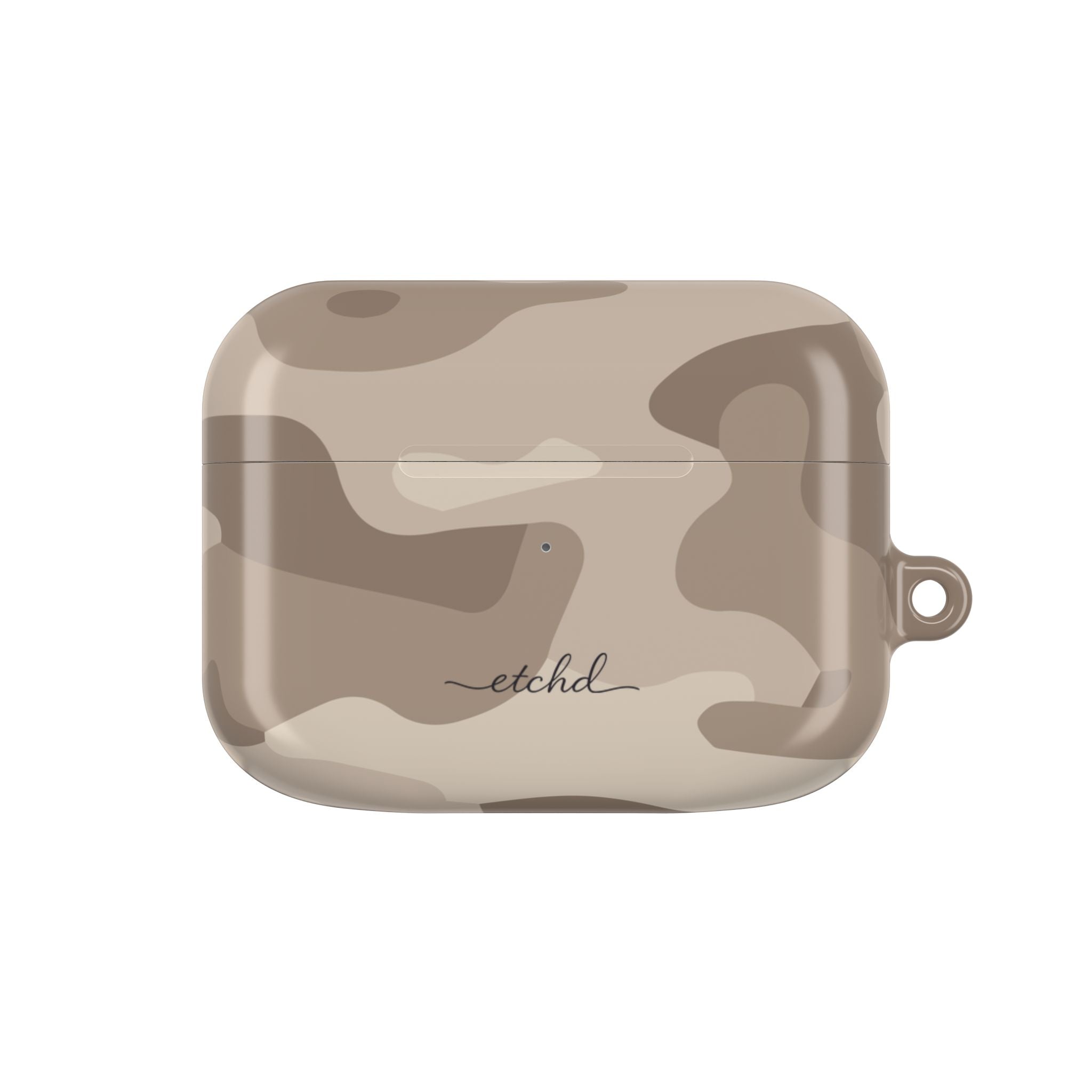 Beige Camo AirPod Case by etchd