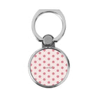 Blush & Cream Polka Dot Anello supporto classico per telefono