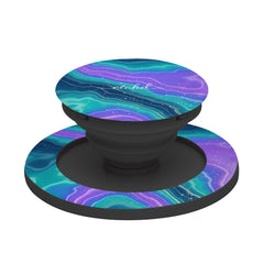 Peacock Ink Phone Grip And Stand by etchd, view 6