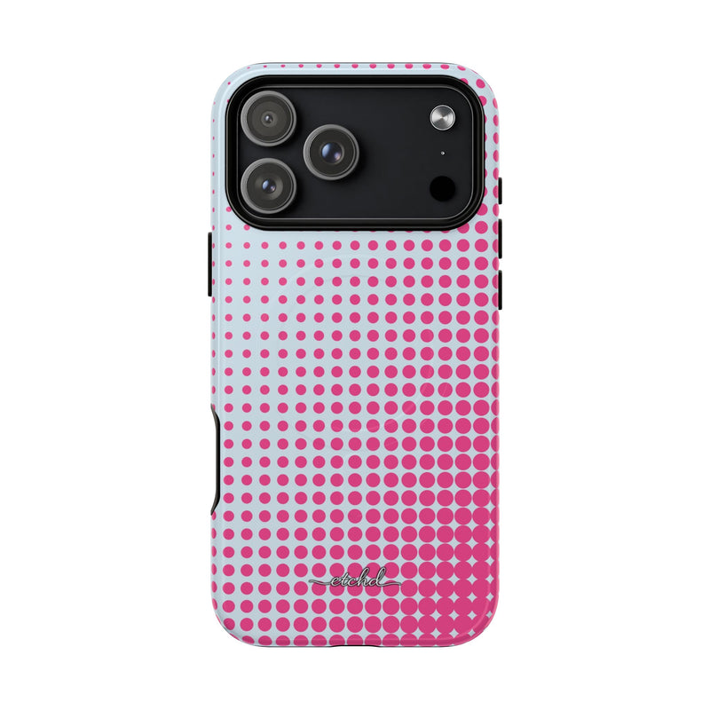Bubblegum Halftone Magnetic Phone Case by etchd, view 31