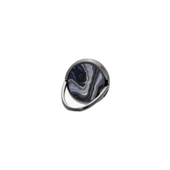 Obsidian Gold Phone Ring Holder by etchd