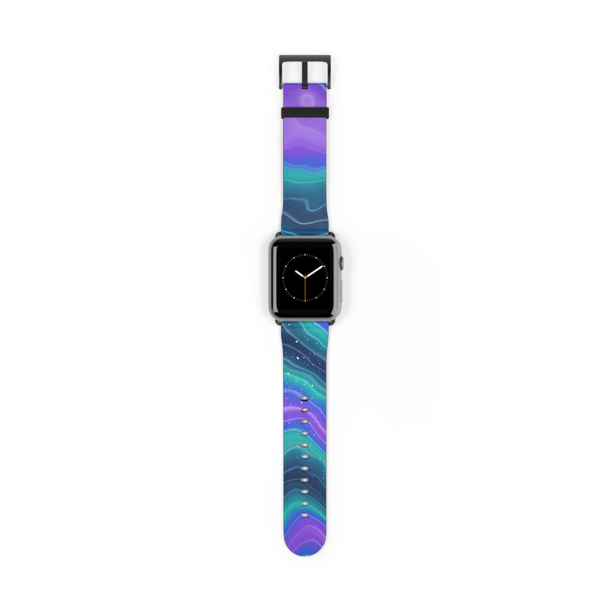 Peacock Ink Smartwatch Strap by etchd, view 2