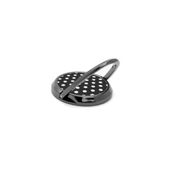 White & Black Polka Dot Phone Ring Holder by etchd, view 5