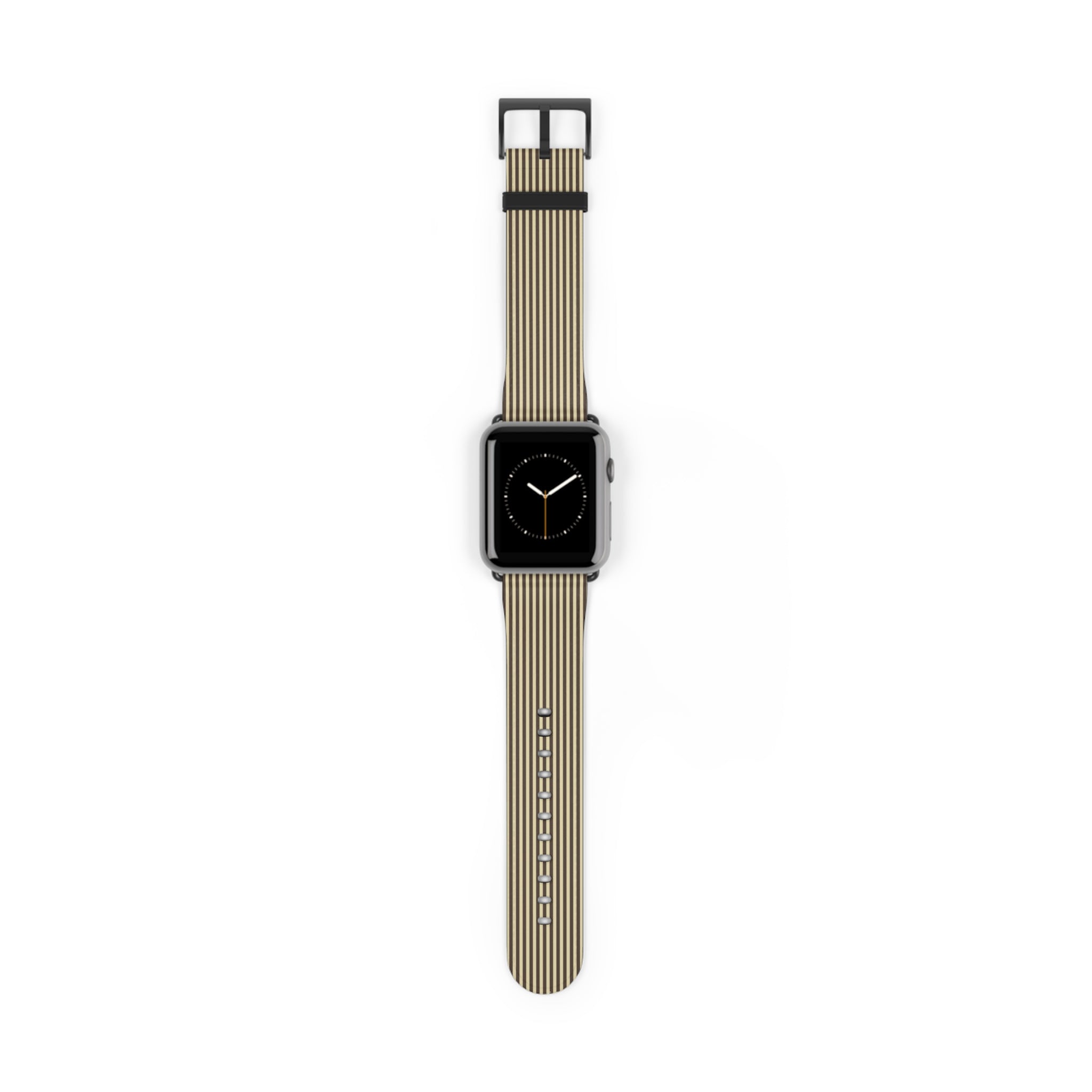 Butter Yellow And Brown Smartwatch Strap by etchd, view 2