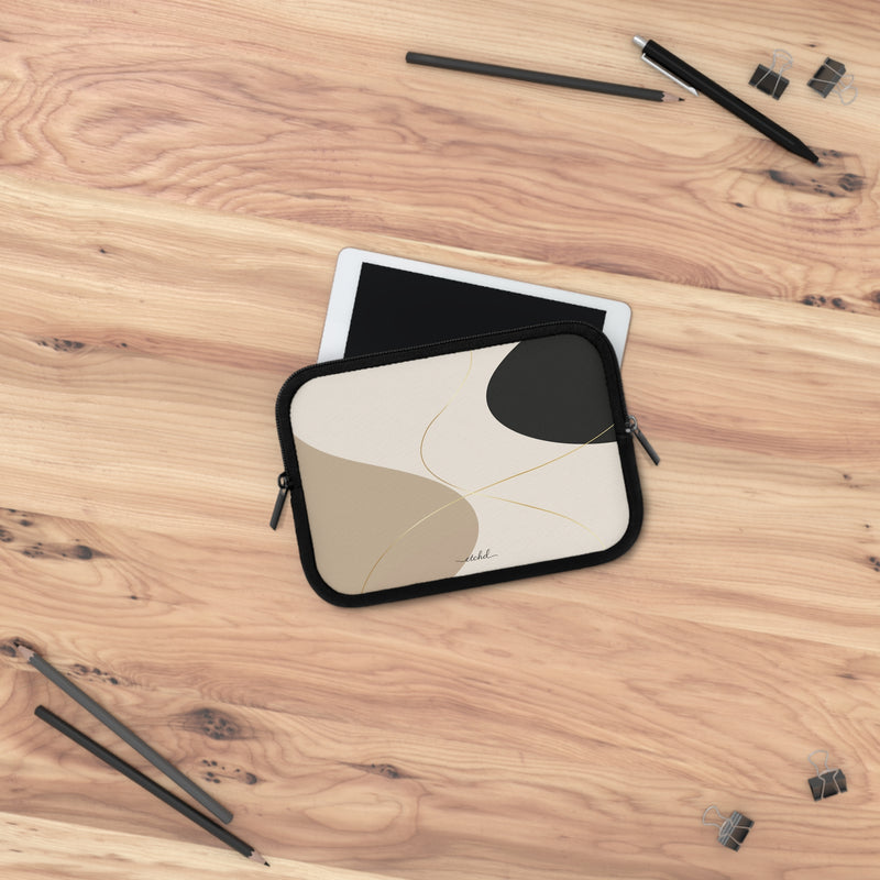 Neutral Curves Laptop Sleeve by etchd, view 14