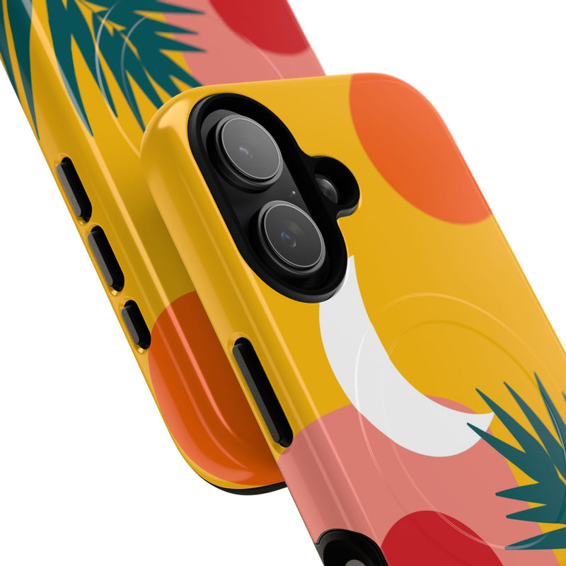 Tropical Sunset Magnetic Phone Case by etchd, view 63