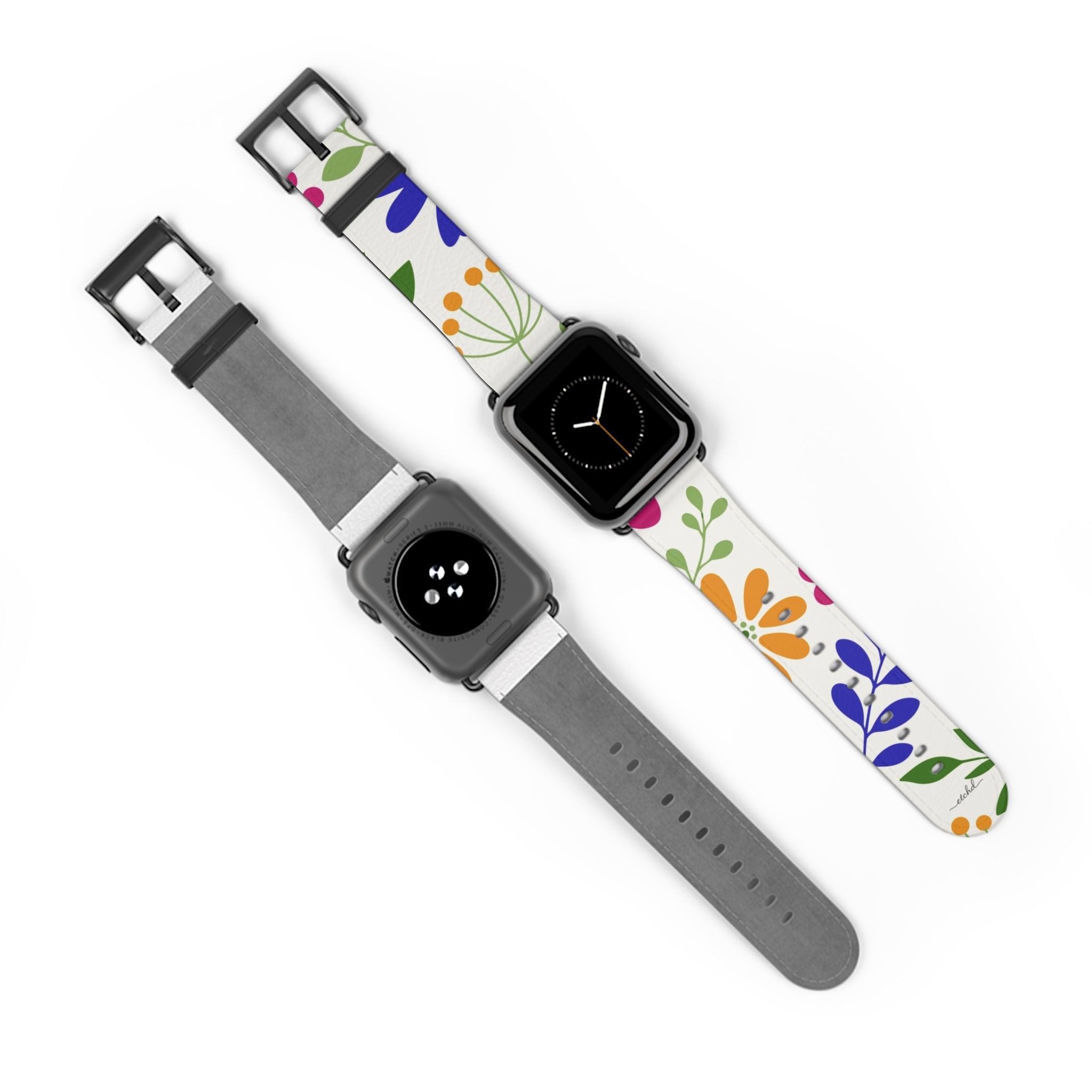 Funky Floral Smartwatch Strap by etchd, view 10
