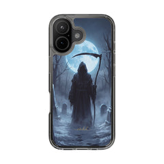 The Reaper Clear Phone Case by etchd, view 35