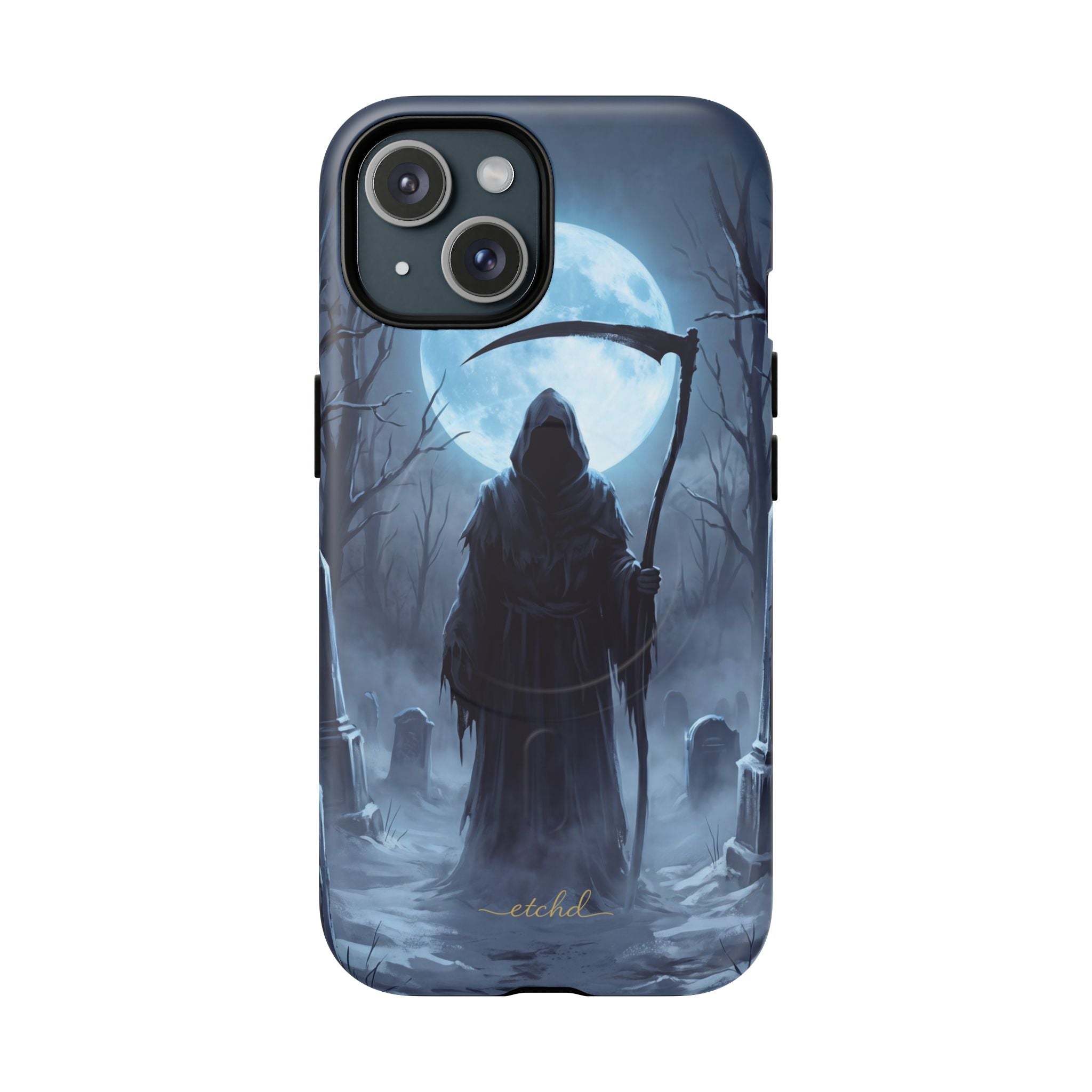 The Reaper Magnetic Phone Case by etchd, view 2