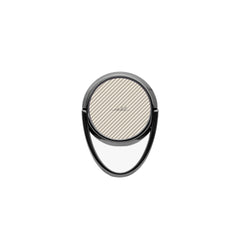 Neutral Striped Diagonal Phone Ring Holder by etchd, view 4