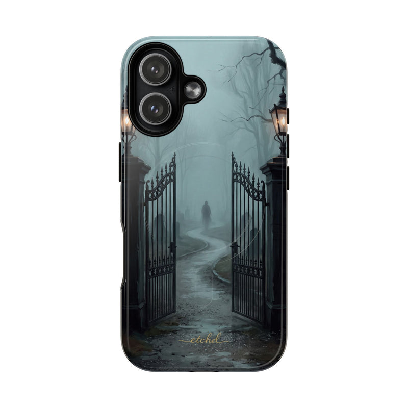 Lantern Gate Magnetic Phone Case by etchd, view 25